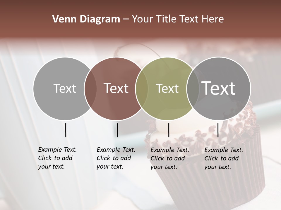 Whipped Food Frosted PowerPoint Template