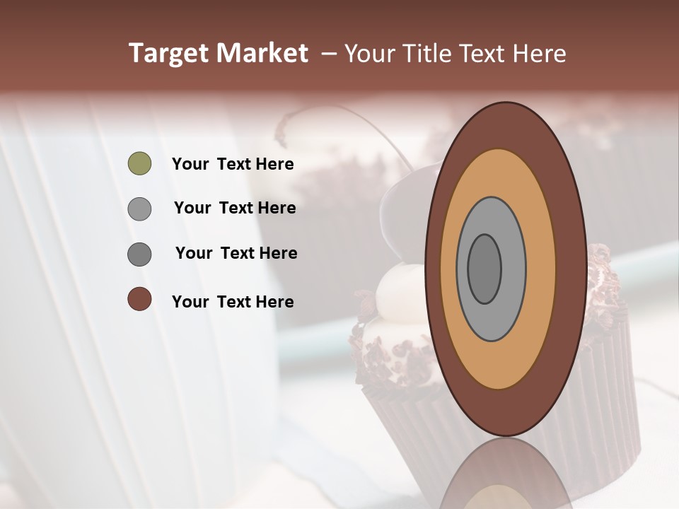 Whipped Food Frosted PowerPoint Template