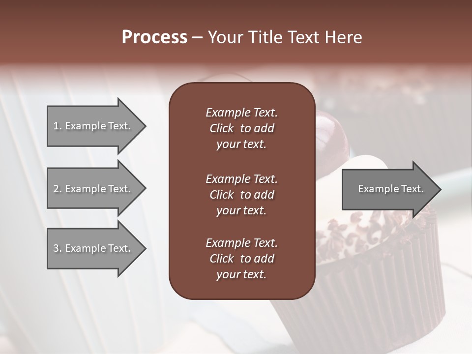 Whipped Food Frosted PowerPoint Template
