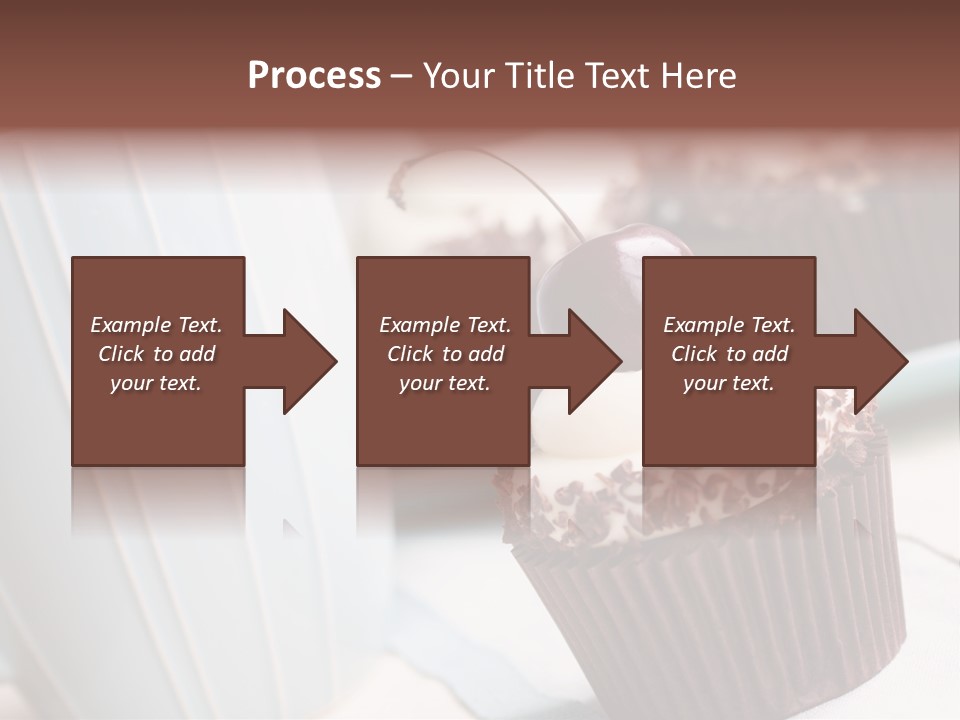 Whipped Food Frosted PowerPoint Template