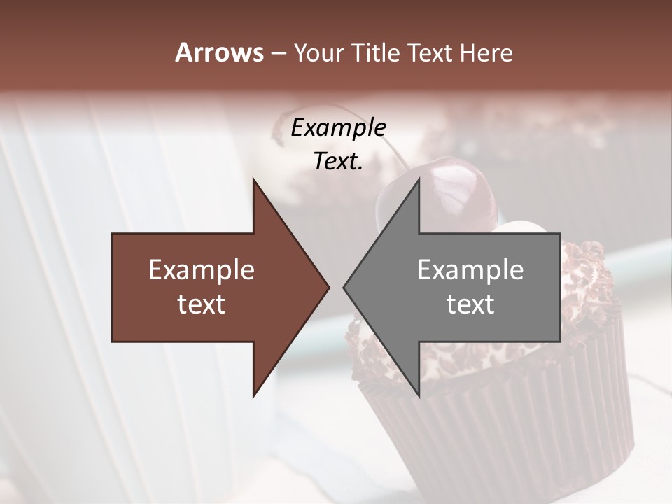 Whipped Food Frosted PowerPoint Template