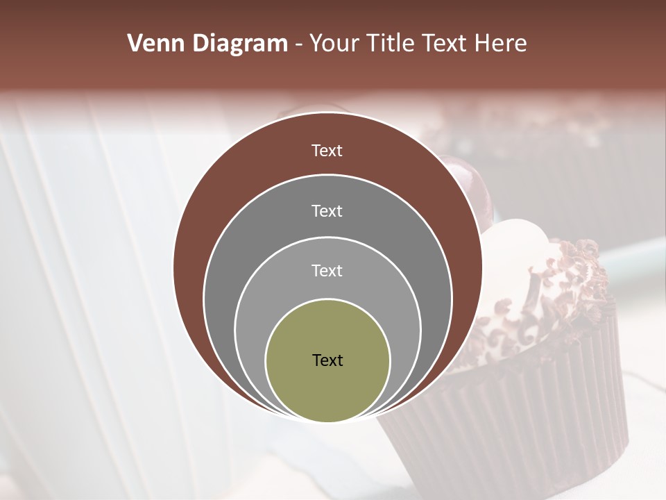 Whipped Food Frosted PowerPoint Template