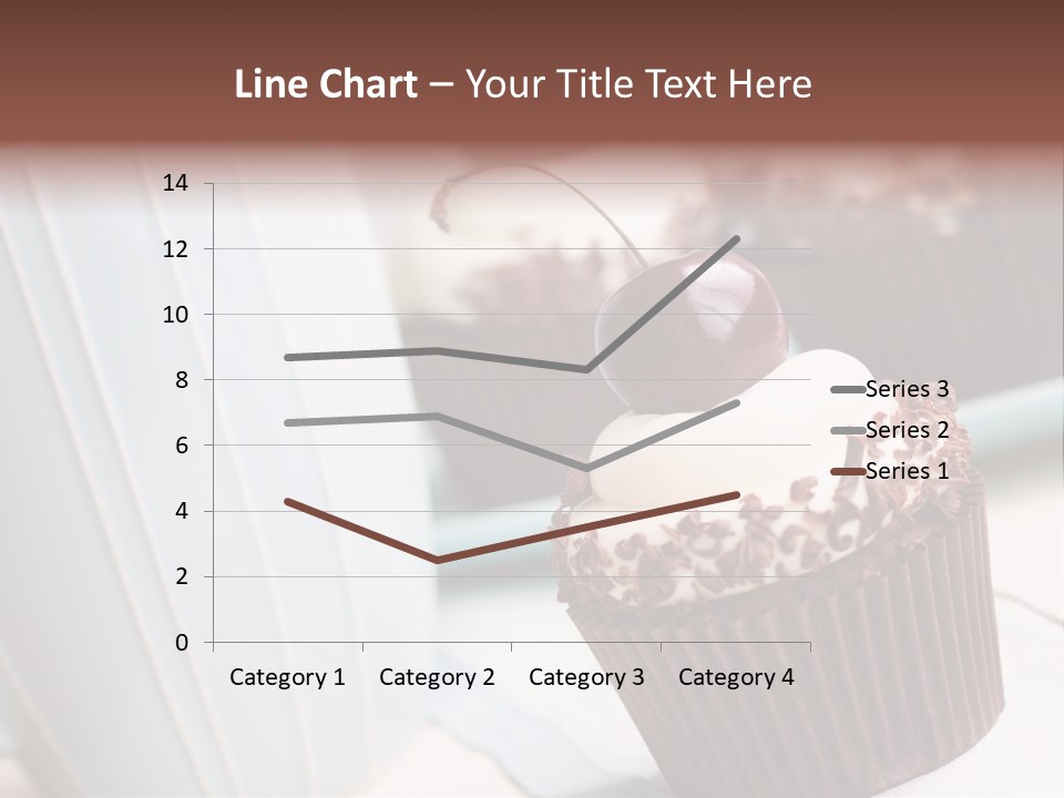 Whipped Food Frosted PowerPoint Template