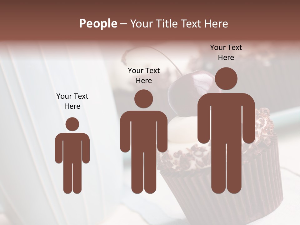 Whipped Food Frosted PowerPoint Template