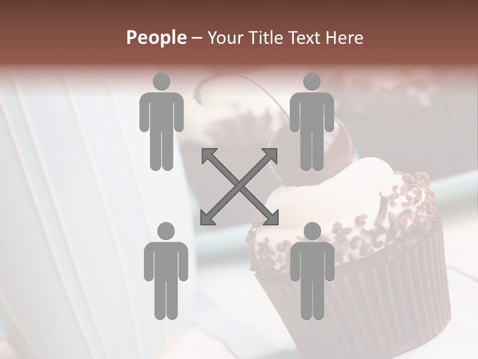 Whipped Food Frosted PowerPoint Template