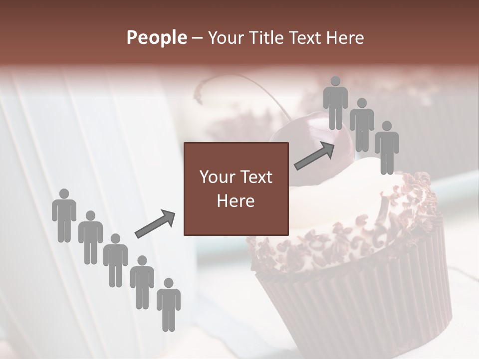 Whipped Food Frosted PowerPoint Template