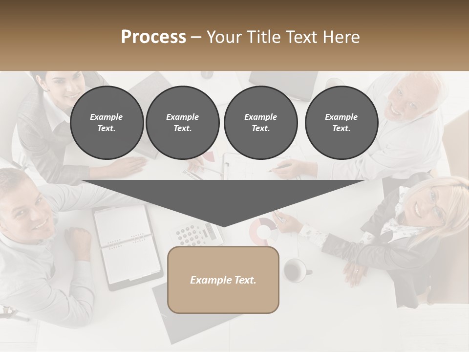Casual Worker Camera PowerPoint Template