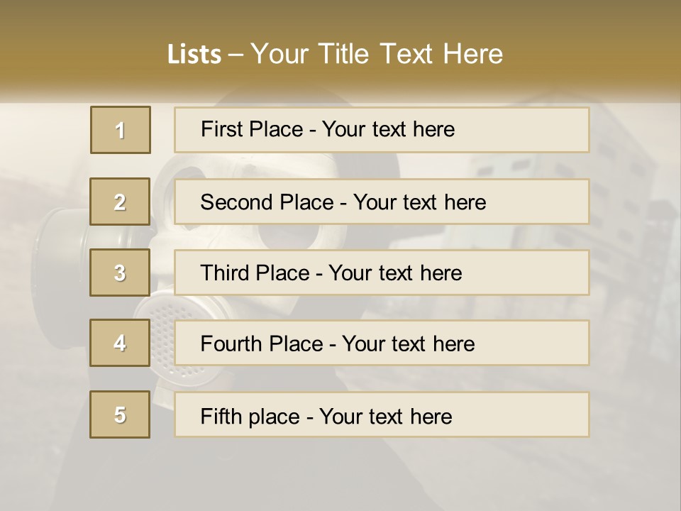 Emission Incubus Futuristic PowerPoint Template