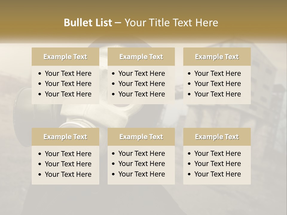 Emission Incubus Futuristic PowerPoint Template