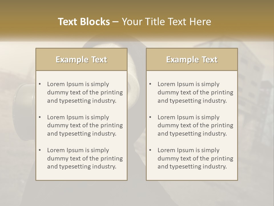 Emission Incubus Futuristic PowerPoint Template