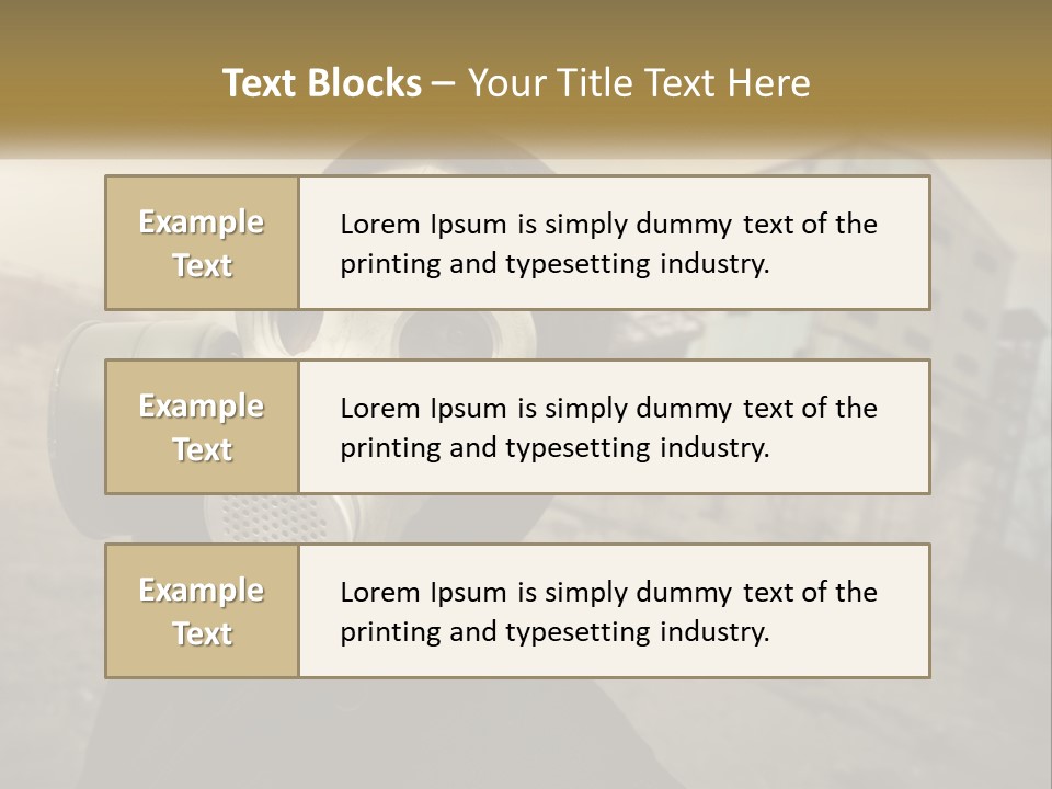 Emission Incubus Futuristic PowerPoint Template