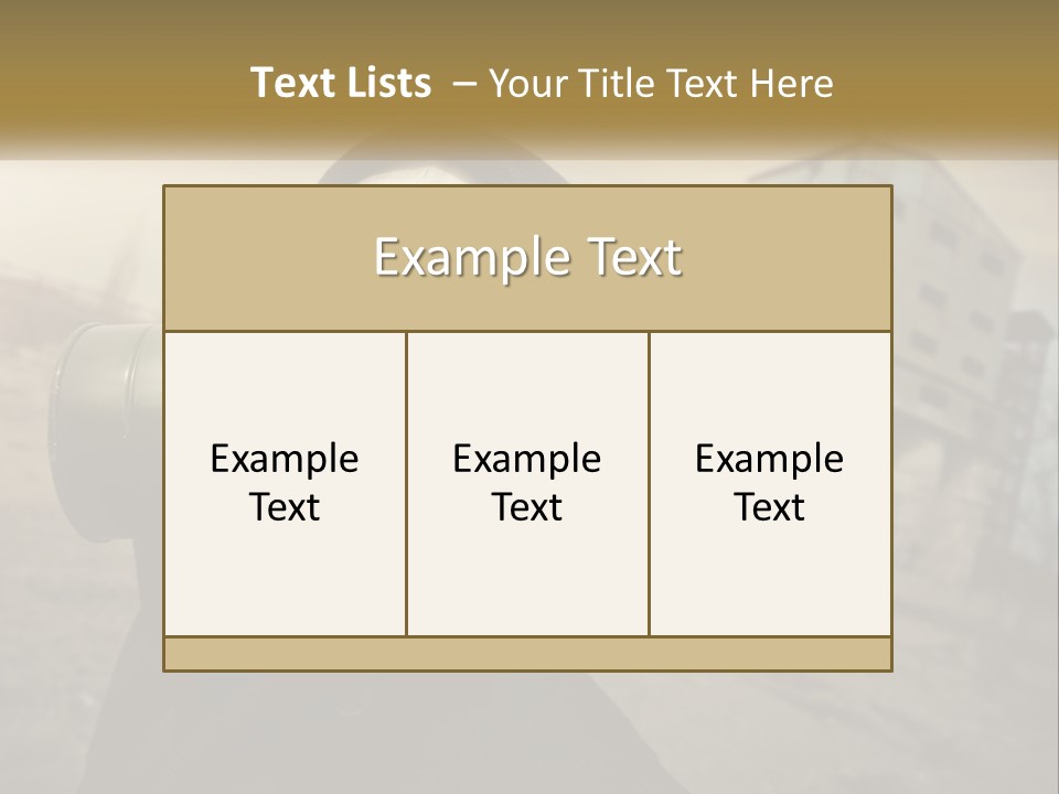 Emission Incubus Futuristic PowerPoint Template