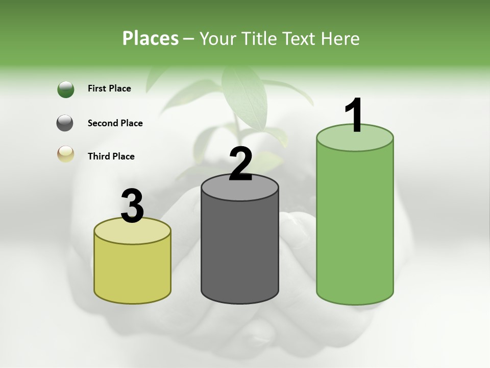 Plant Gardening Green PowerPoint Template
