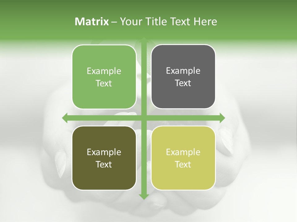 Plant Gardening Green PowerPoint Template