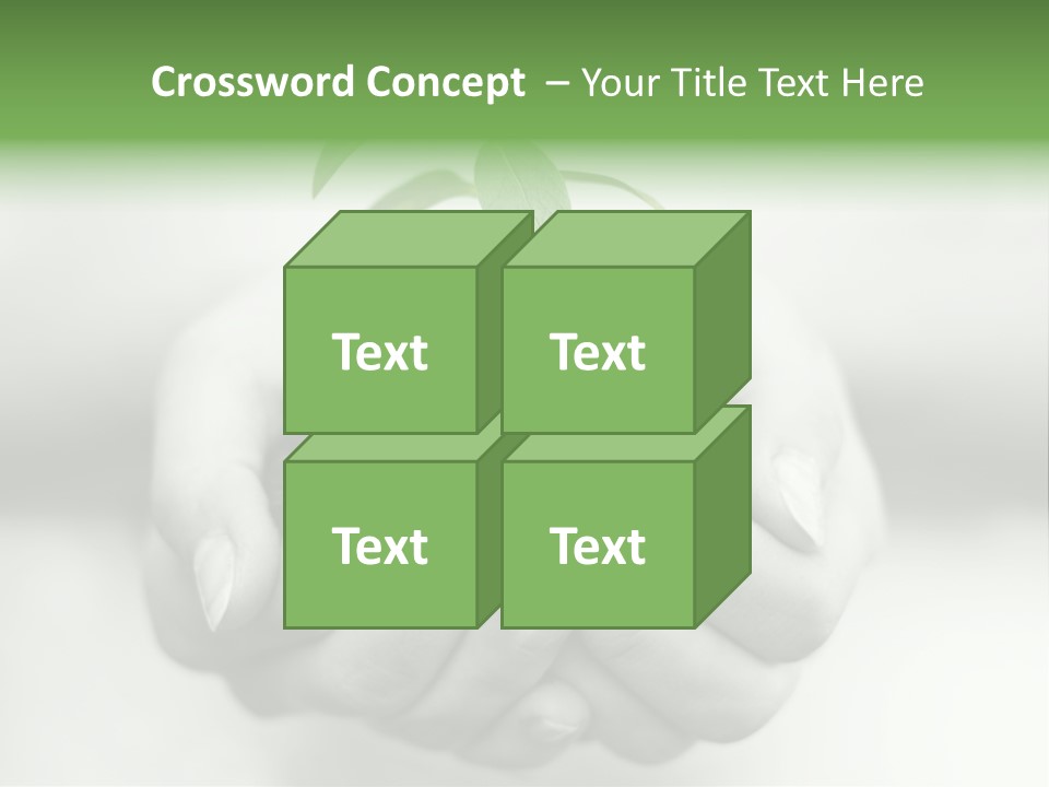Plant Gardening Green PowerPoint Template