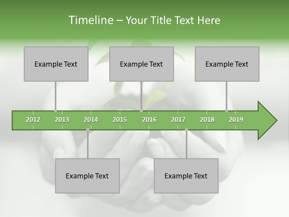 Plant Gardening Green PowerPoint Template