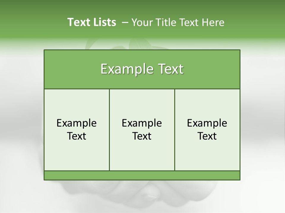 Plant Gardening Green PowerPoint Template