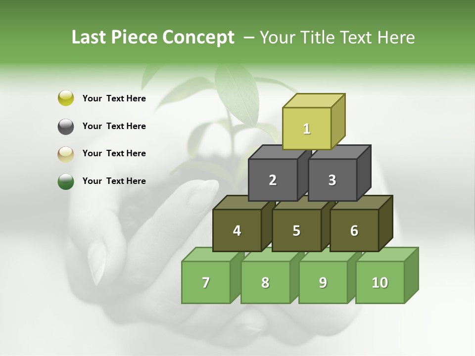 Plant Gardening Green PowerPoint Template