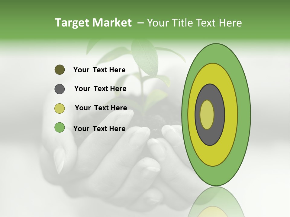 Plant Gardening Green PowerPoint Template