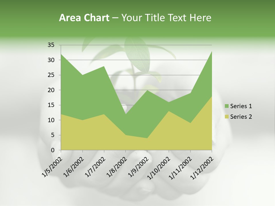 Plant Gardening Green PowerPoint Template