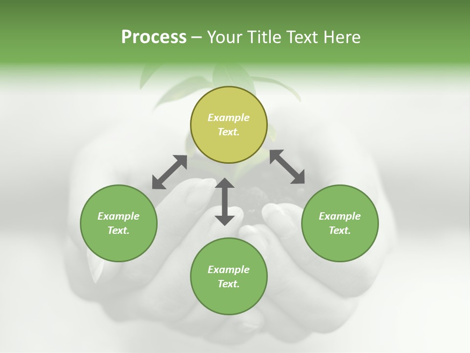 Plant Gardening Green PowerPoint Template