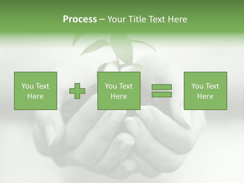 Plant Gardening Green PowerPoint Template