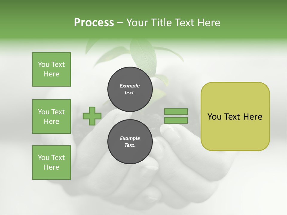 Plant Gardening Green PowerPoint Template