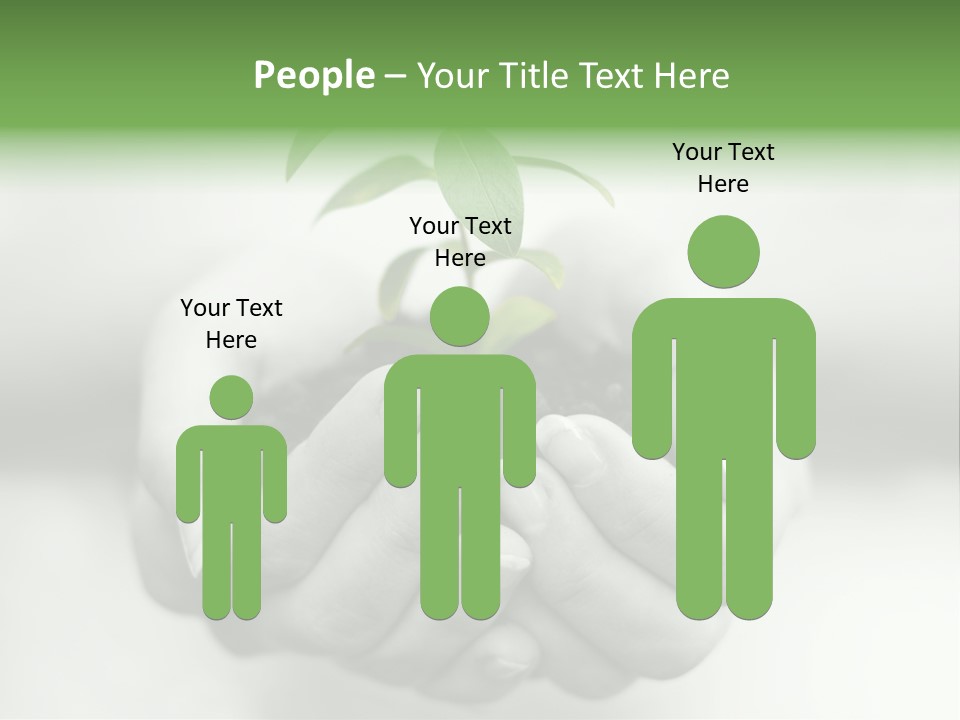 Plant Gardening Green PowerPoint Template