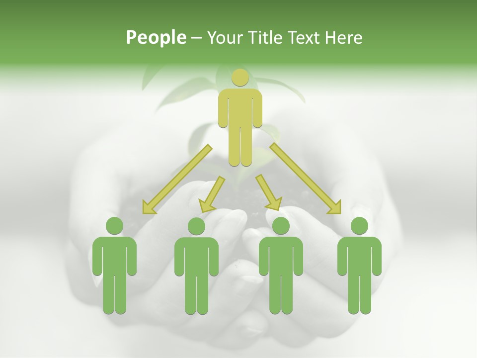 Plant Gardening Green PowerPoint Template