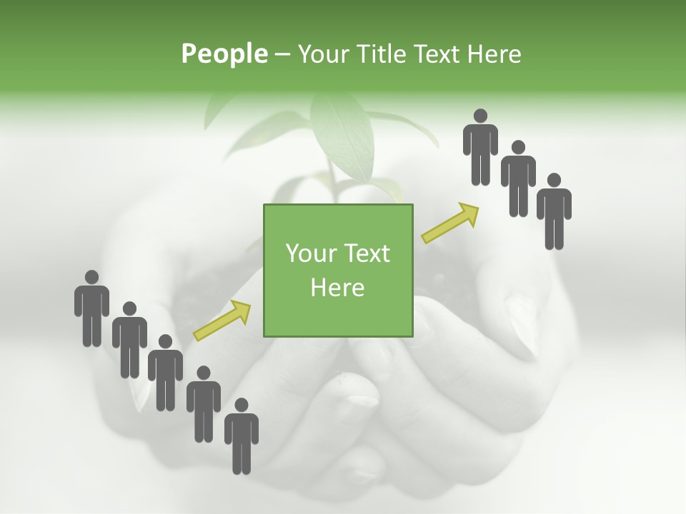 Plant Gardening Green PowerPoint Template