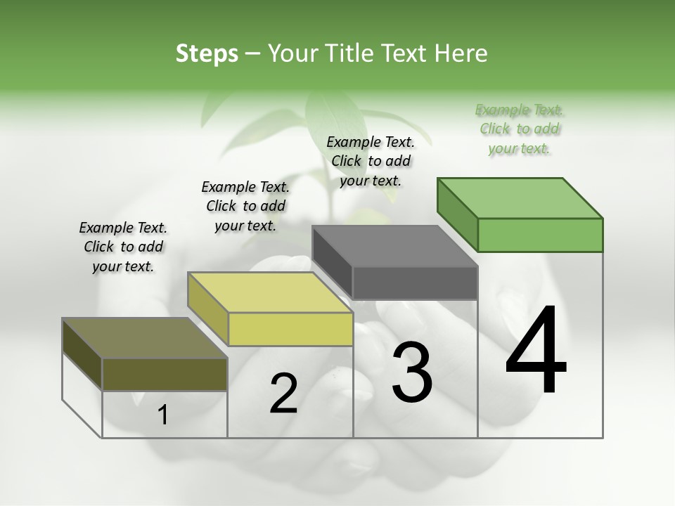 Plant Gardening Green PowerPoint Template