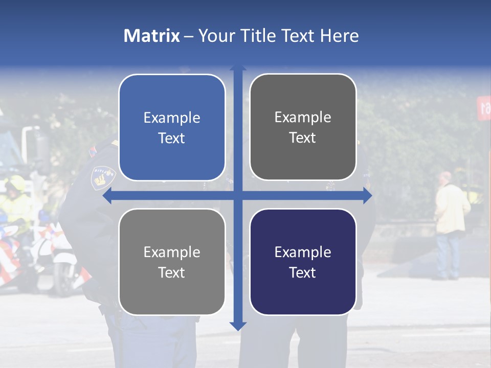 Police Young Prinsjesdag PowerPoint Template