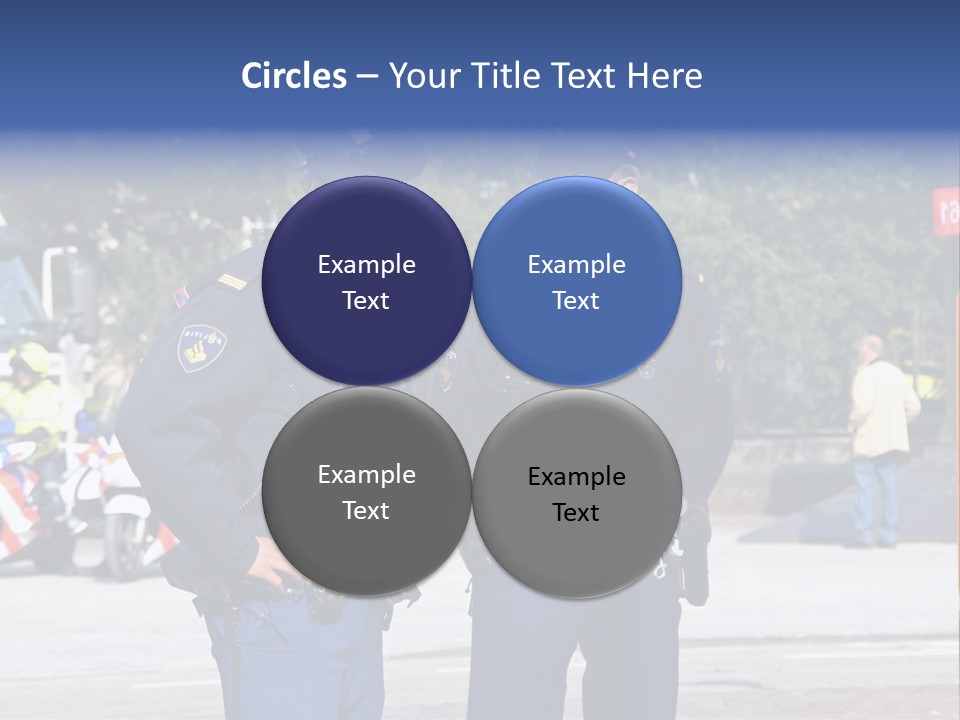 Police Young Prinsjesdag PowerPoint Template