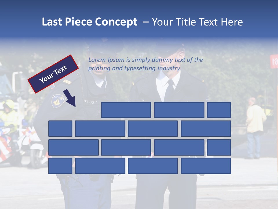 Police Young Prinsjesdag PowerPoint Template