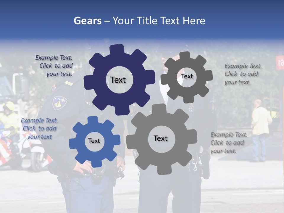 Police Young Prinsjesdag PowerPoint Template