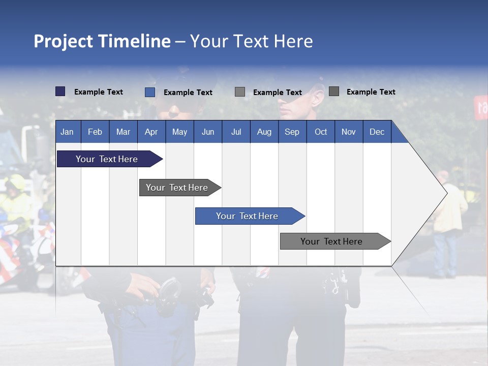 Police Young Prinsjesdag PowerPoint Template