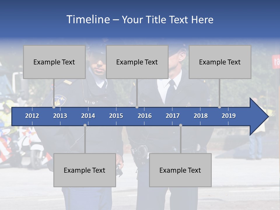 Police Young Prinsjesdag PowerPoint Template