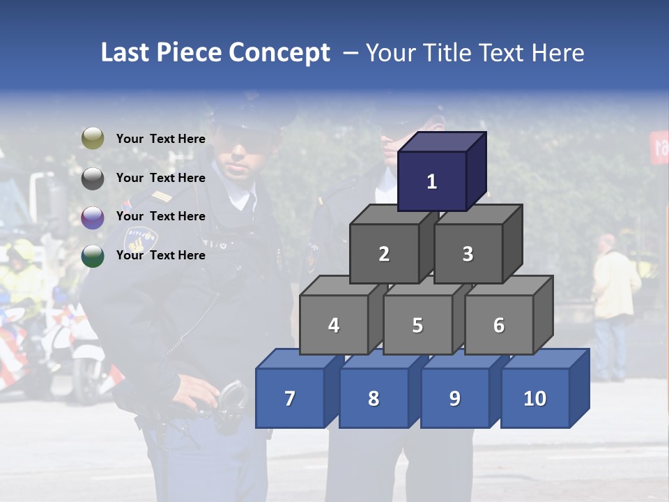 Police Young Prinsjesdag PowerPoint Template