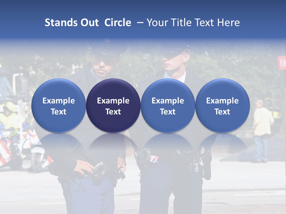 Police Young Prinsjesdag PowerPoint Template