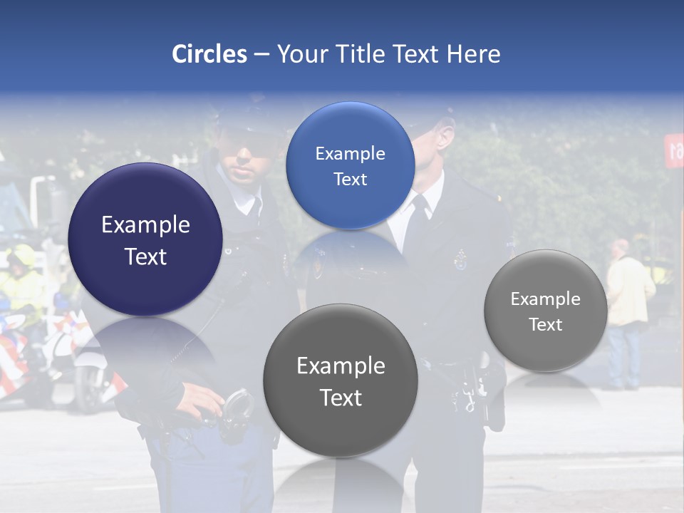 Police Young Prinsjesdag PowerPoint Template