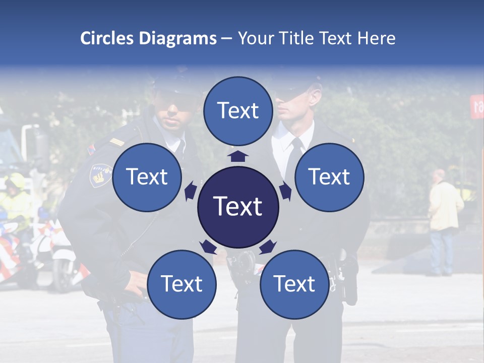 Police Young Prinsjesdag PowerPoint Template