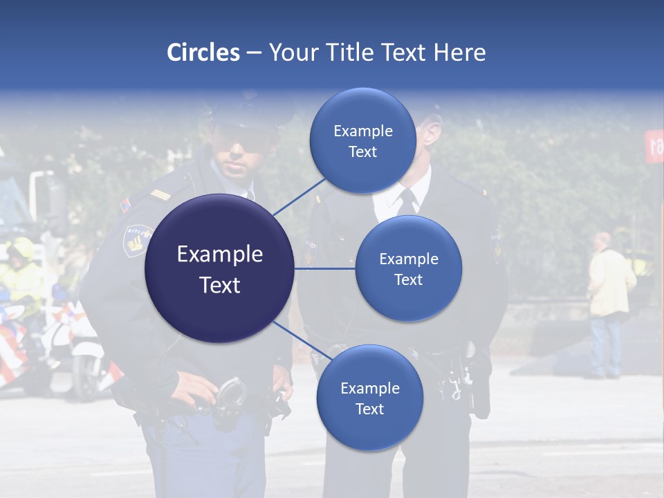 Police Young Prinsjesdag PowerPoint Template