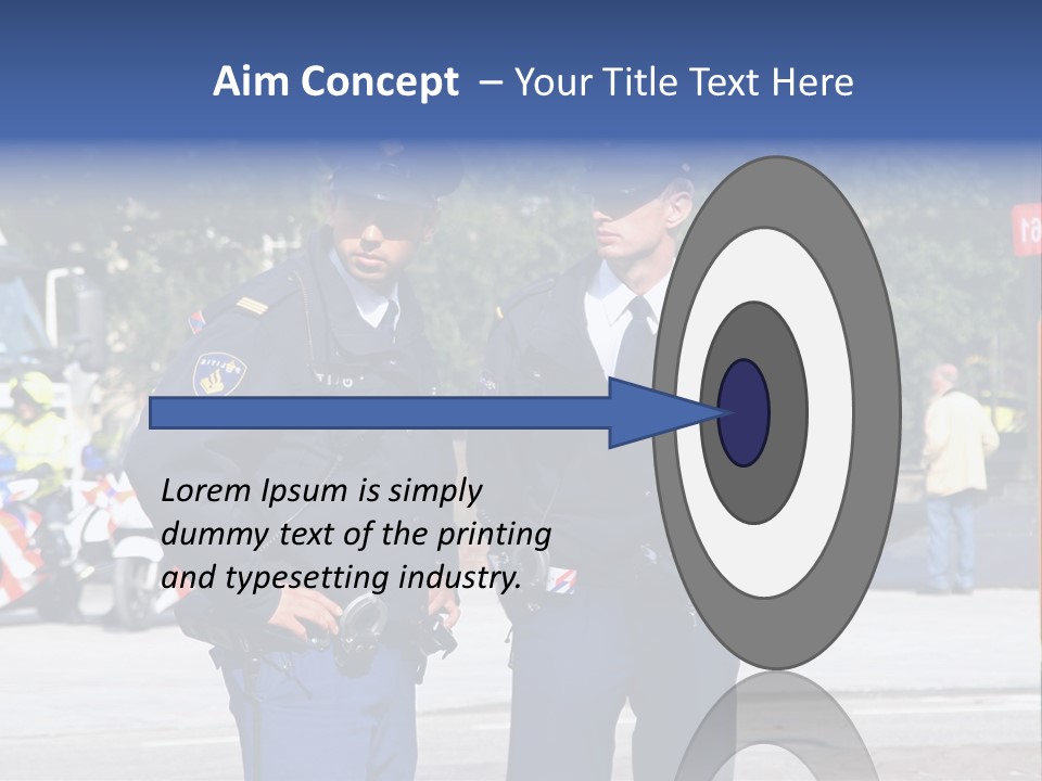 Police Young Prinsjesdag PowerPoint Template