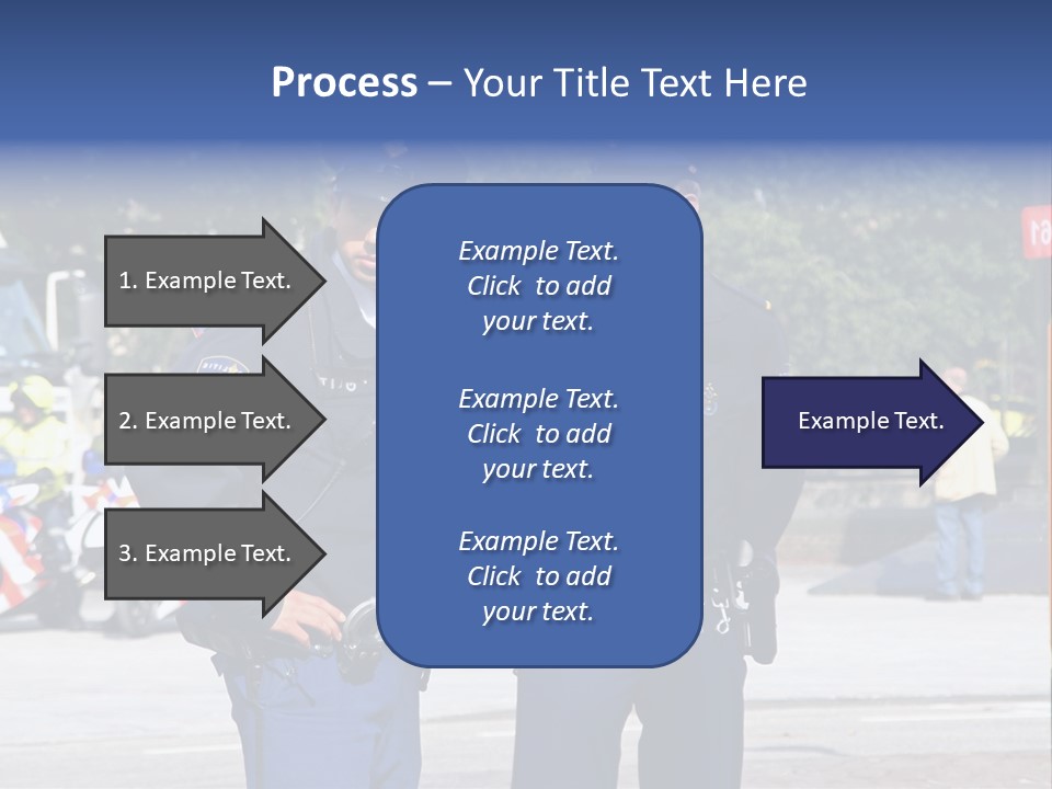 Police Young Prinsjesdag PowerPoint Template