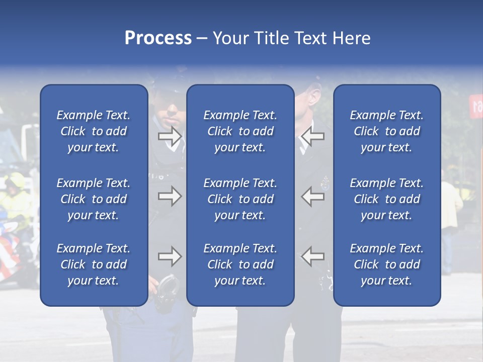 Police Young Prinsjesdag PowerPoint Template