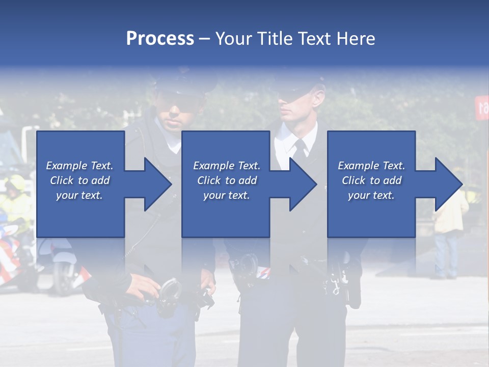 Police Young Prinsjesdag PowerPoint Template