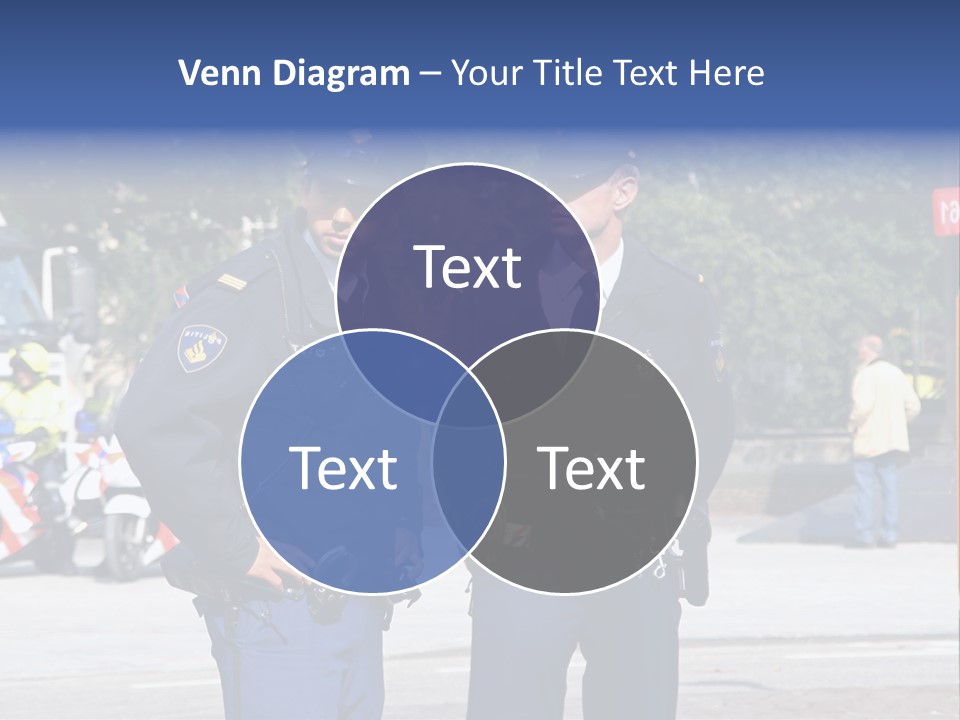 Police Young Prinsjesdag PowerPoint Template