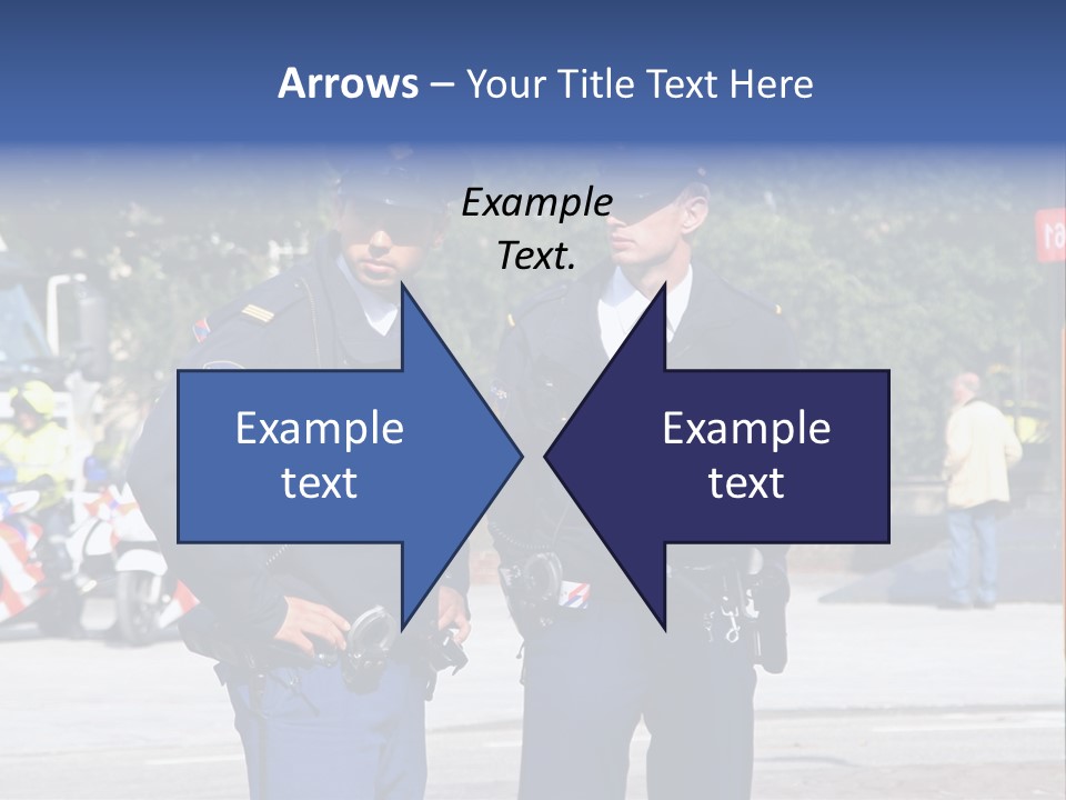 Police Young Prinsjesdag PowerPoint Template