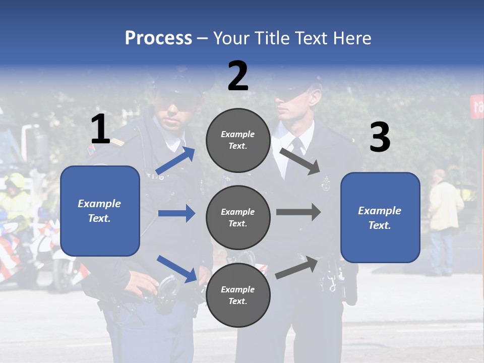 Police Young Prinsjesdag PowerPoint Template