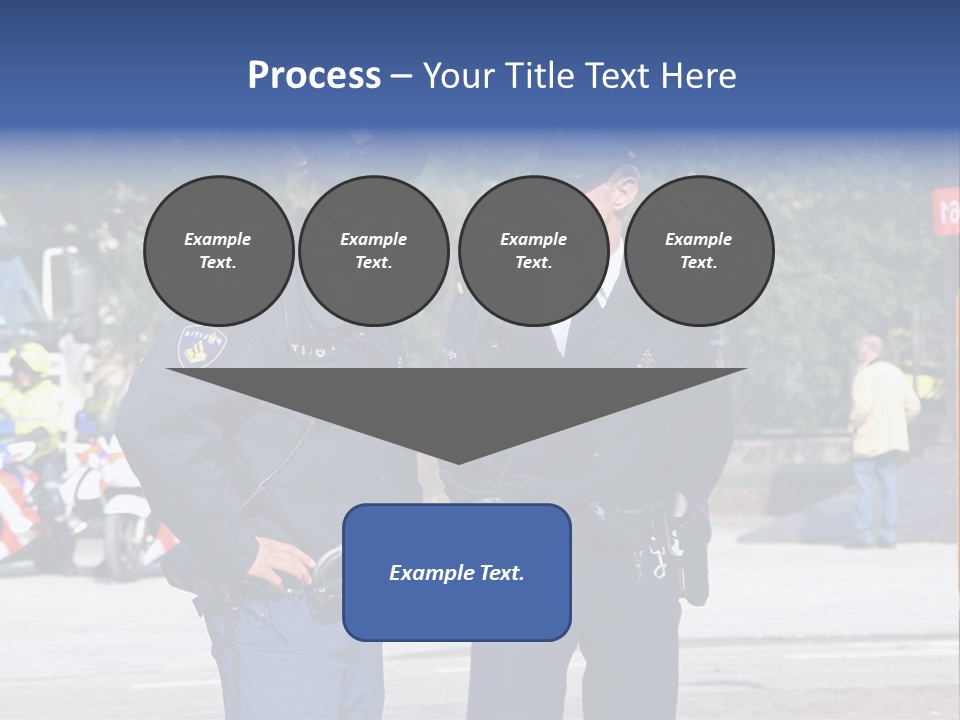 Police Young Prinsjesdag PowerPoint Template